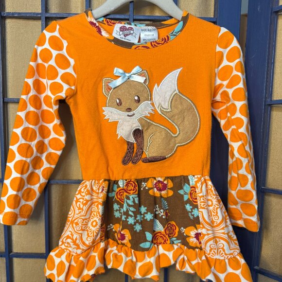 Ana Loren Boutique Fox Tunic – Size 18–24M Fall Festival Favorite - Picture 2 of 4